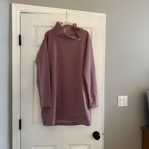 NWT Athleta Cozy Karma Asym Dress - medium